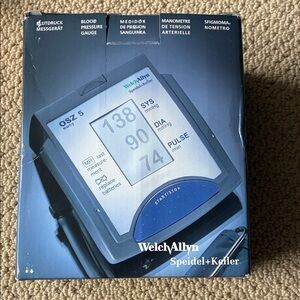 Blood Pressure Monitor - Blue and Gray